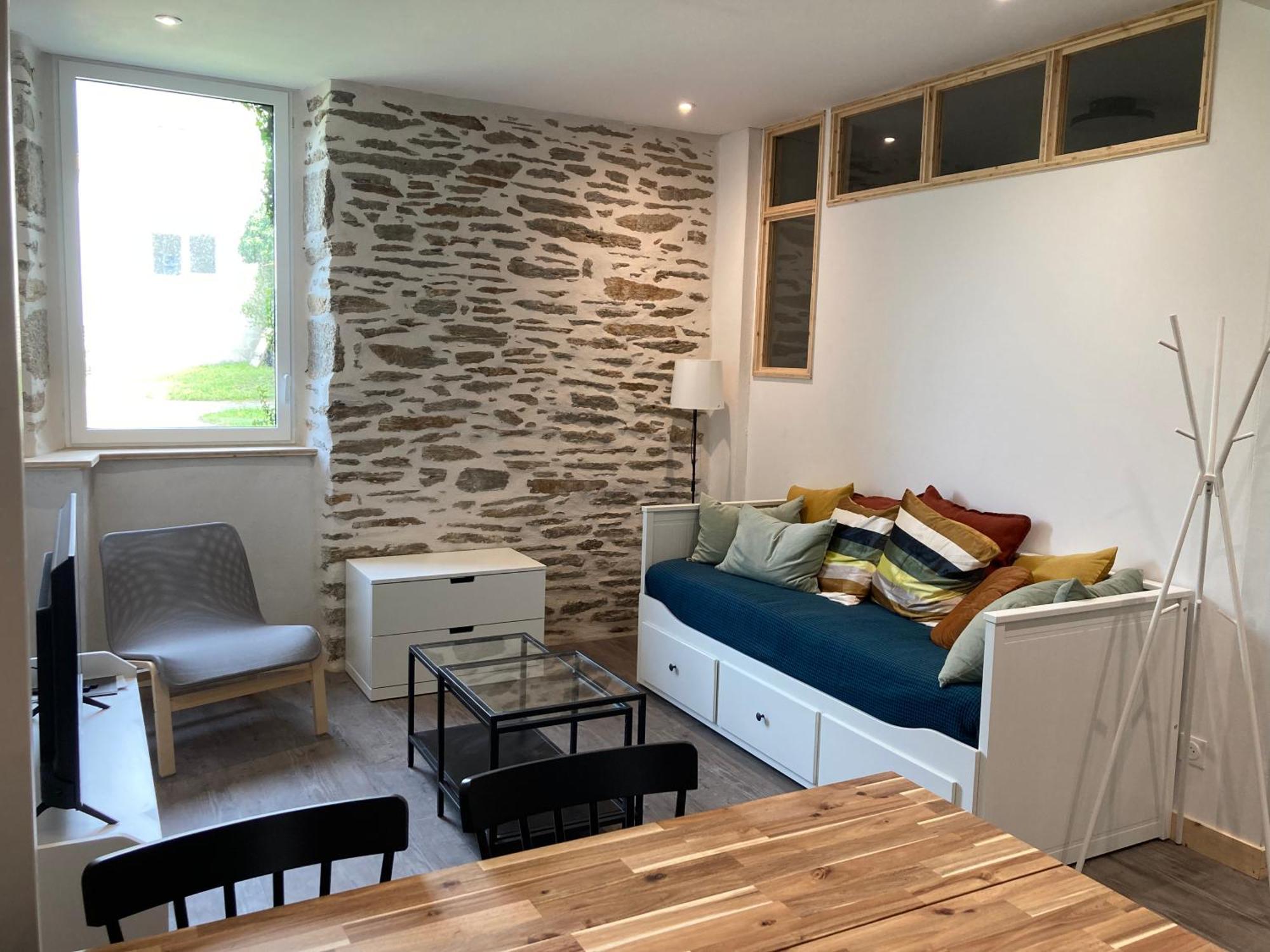T2 Le Conquet "Molene" Avec Parking Prive 300M Commerces Appartement Buitenkant foto